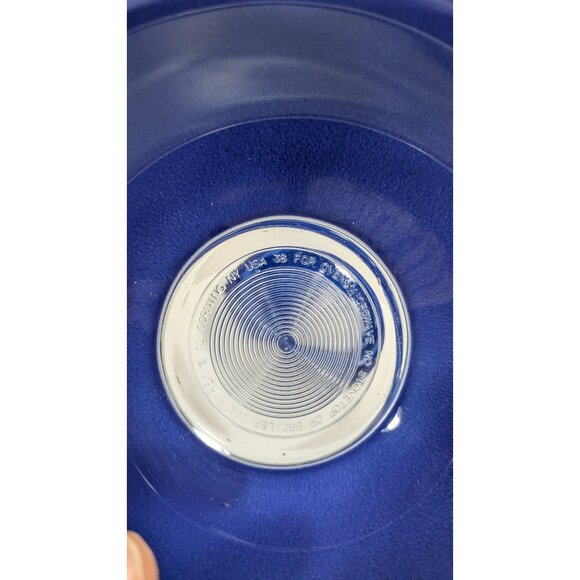 Pyrex 322 Blue Mixing Bowl 1L Glass Kitchenware Vintage Collectible - Picture 14 of 14